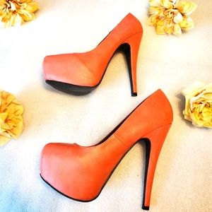 Qupid Heel PUMPS SHOES  Good condition